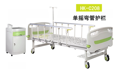 單搖兩折醫(yī)療床HK-C208 單搖兩折醫(yī)療床HK-C208